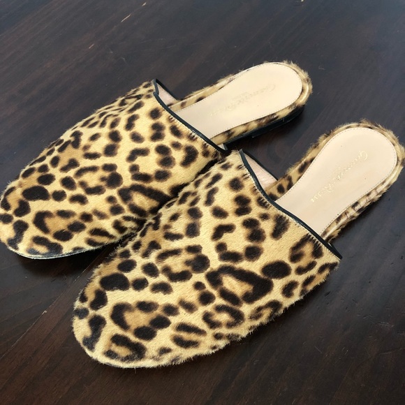 Gianvito Rossi Calf Skin Leopard slip on - Picture 4 of 8
